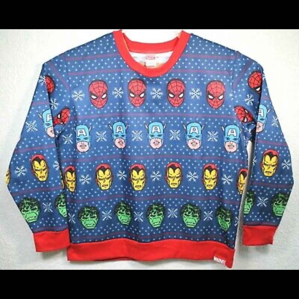Avengers Ugly Christmas Sweater RARE SOLD OUT